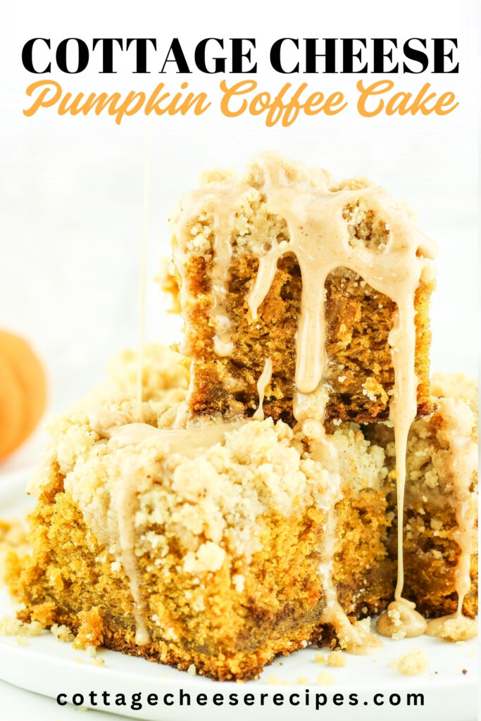 Cottage cheese pumpkin coffee cake