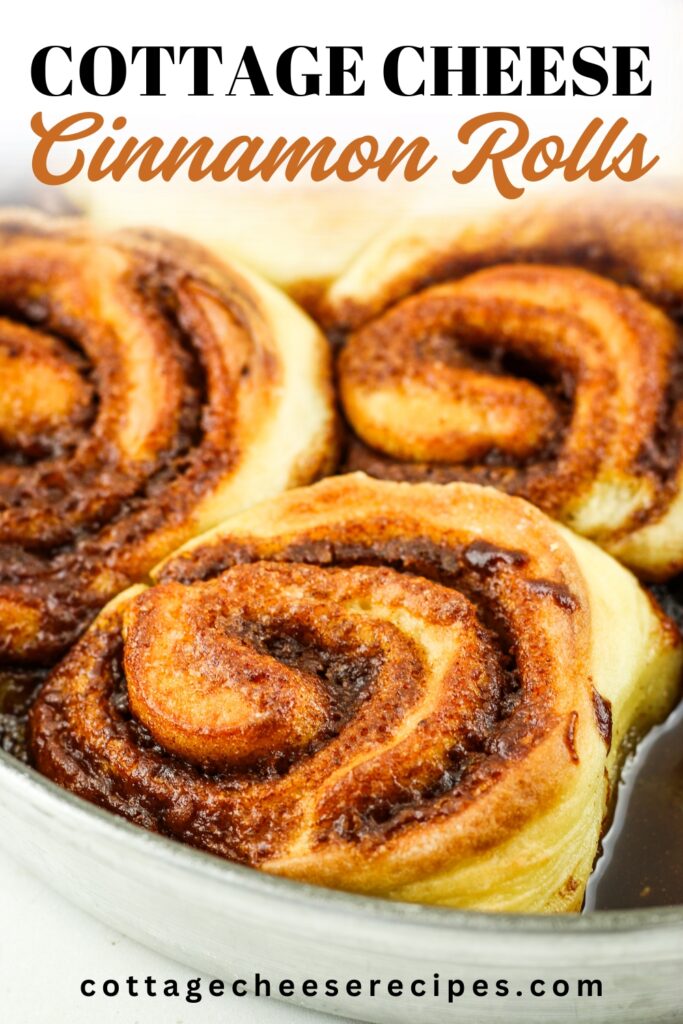 Cottage cheese cinnamon rolls.