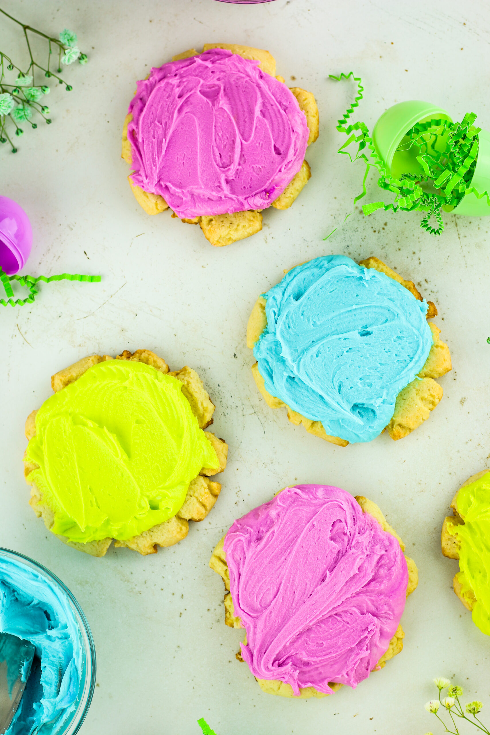 Cottage cheese sugar cookies.