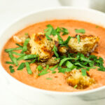 high protein cottage cheese tomato soup