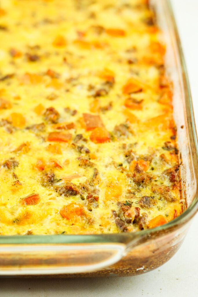 cottage cheese sweet potato breakfast casserole